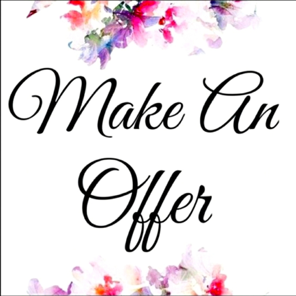 All reasonable offers will be considered